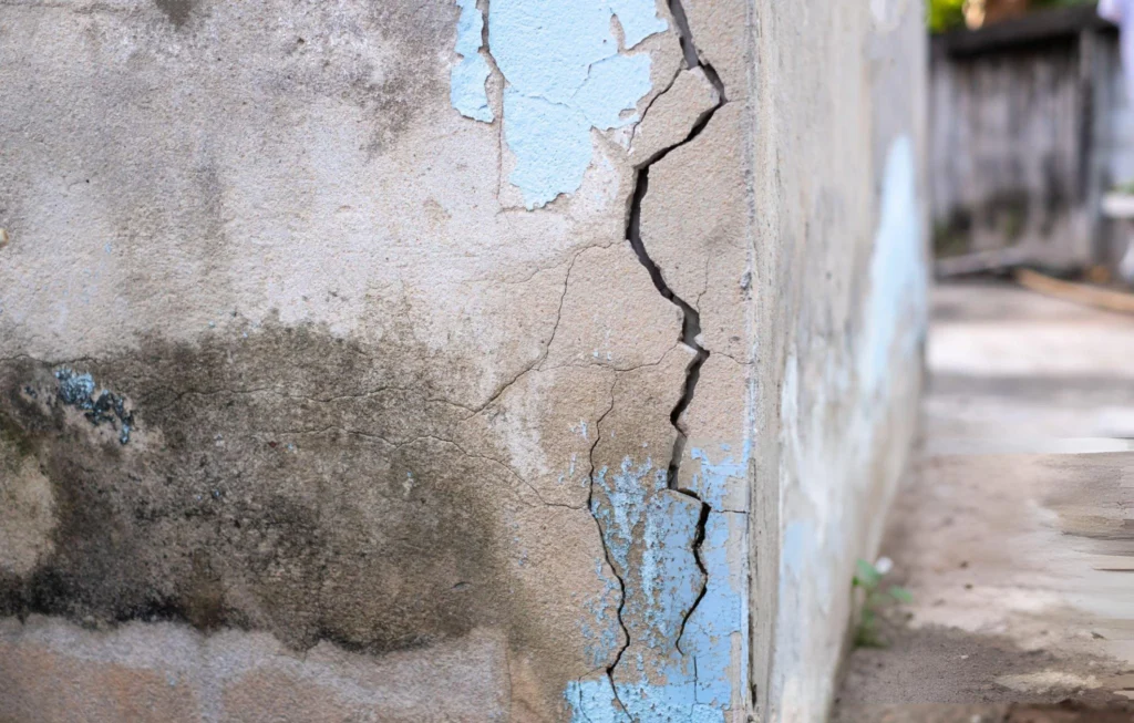Cracked Wall / Structural Repair in Mexia, TX
