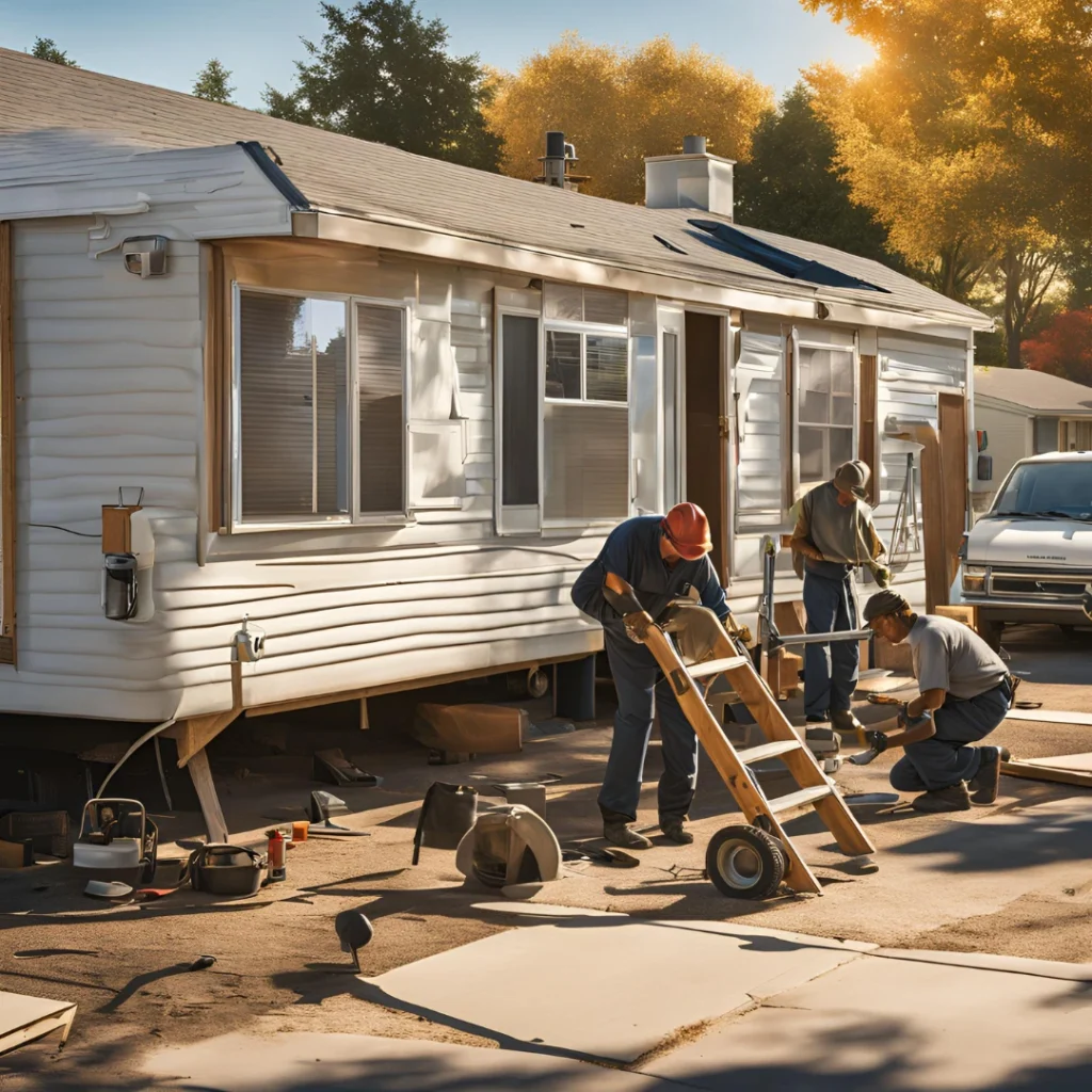 Mobile Home Foundation Repair in Mexia, TX