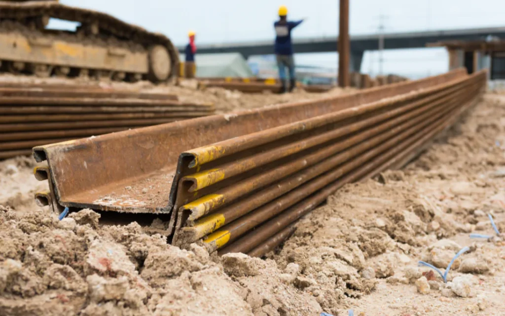 Pressed Steel Pilings in Mexia, TX