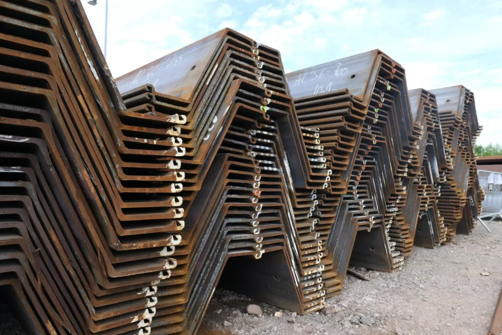Pressed Steel Pilings in Mexia, TX