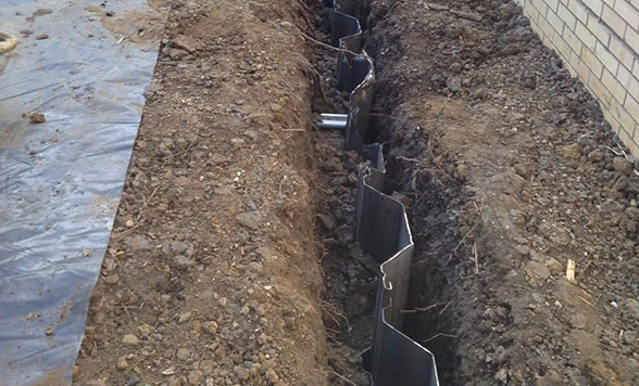 Root Barrier Installation in Mexia, TX